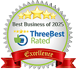 Best Business of 2025 - Three Best Rated